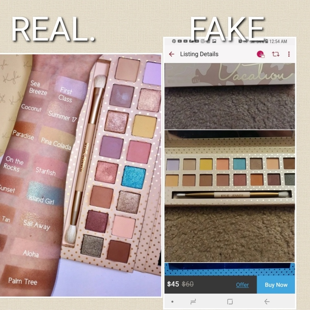 WARNING!! REAL VS FAKE KNOW WHAT YOUR BUYING - Picture 4 of 5